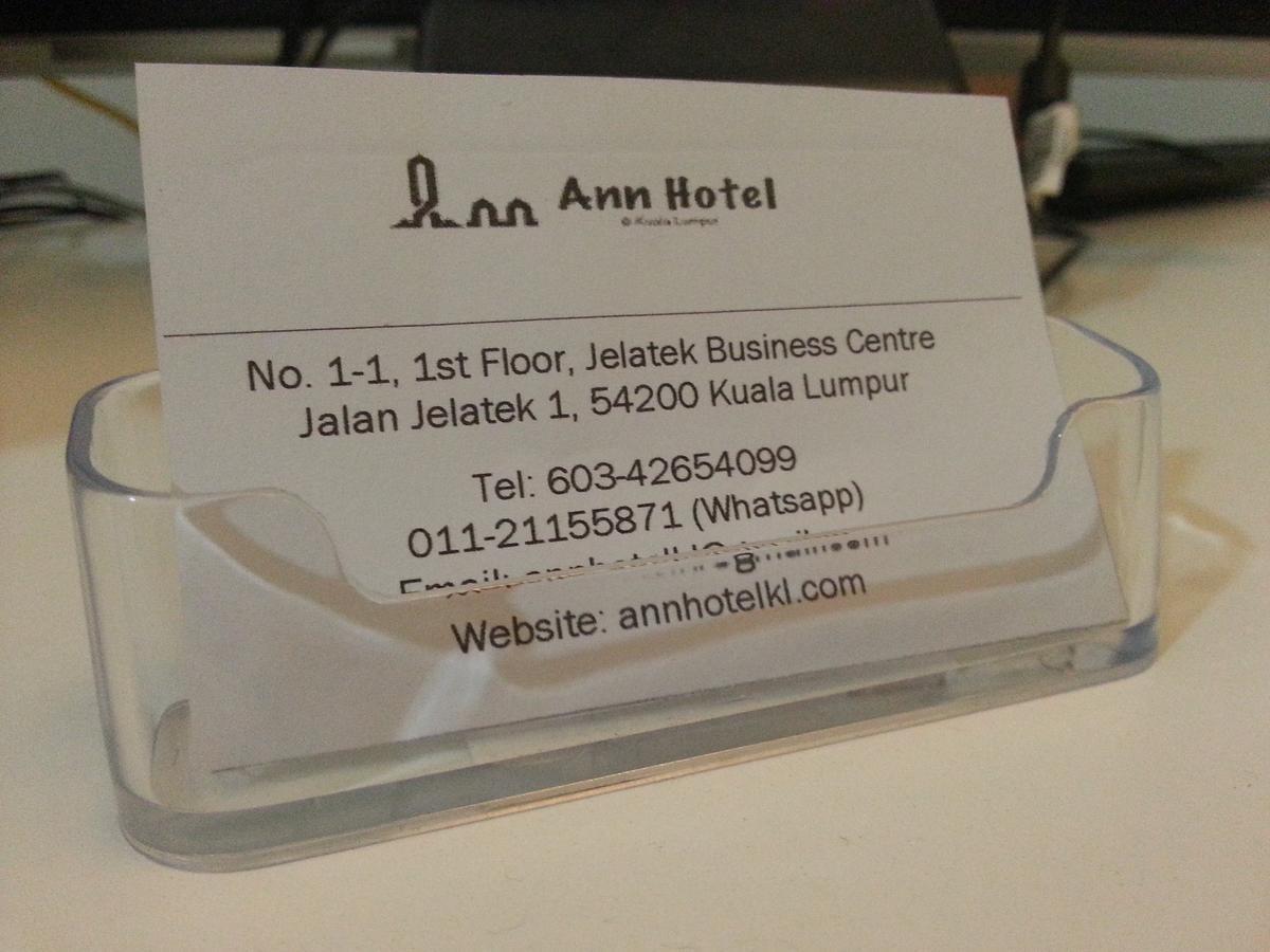 Ann Hotel Setiawangsa Ampang  Dış mekan fotoğraf